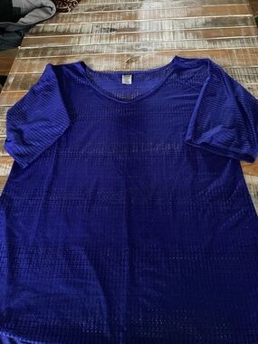 O'Neill Short Sleeve Mesh cover up- Deep Blue